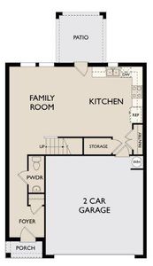 1st Floorplan -Photo is a Rendering.  Please contact On-Site for any questions or information.