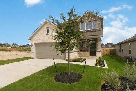 New construction Single-Family house 144 Jessica Knl, San Antonio, TX 78253 plan Linden - image