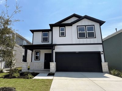 New construction Single-Family house 145 Hornet St, Elgin, TX 78621 plan Hawthorn - image