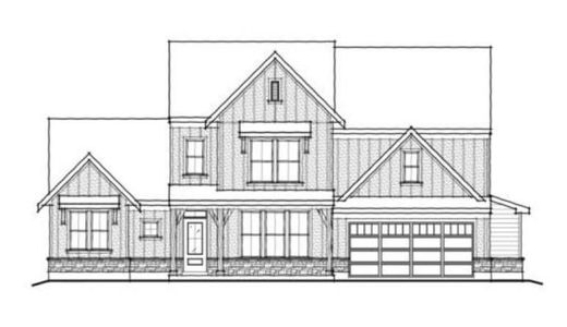 New construction Single-Family house 416 Clear Lake Parkway, Hoschton, GA 30548 - photo 0