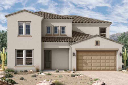New construction Single-Family house San Tan Valley, AZ 85140 plan The Eldridge - image