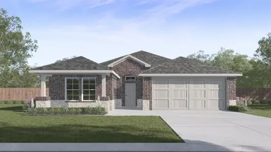 New construction Single-Family house 459 Filly Rd, Waxahachie, TX 75165 plan Huntsville - image