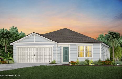 New construction Single-Family house 5610 Bullseye Circle, Jacksonville, FL 32244 Hanover- photo 0