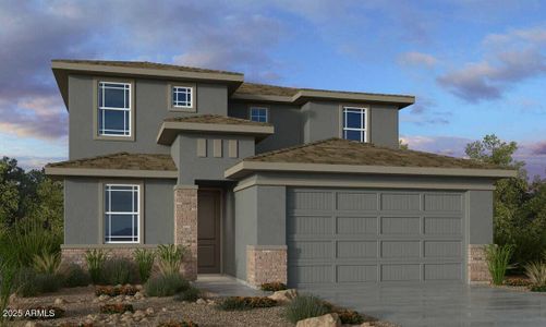 New construction Single-Family house 26146 N 170Th Ave, Surprise, AZ 85387 plan Evergreen - image