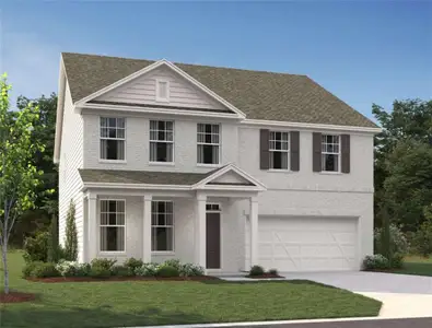 New construction Single-Family house 7332 Tenton Xing, Locust Grove, GA 30248 plan Hampstead - image
