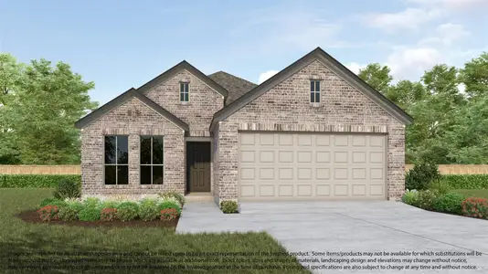New construction Single-Family house 11135 Tulip Ridge Trl, Houston, TX 77044 plan 210 - image
