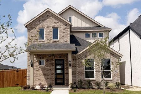 New construction Townhouse house 11231 Chimes St, Frisco, TX 75035 plan Symmetry D370 - image