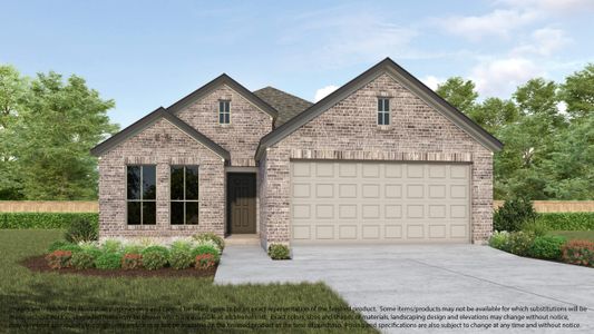 New construction Single-Family house 11135 Tulip Ridge Trl, Houston, TX 77044 plan 210 - image