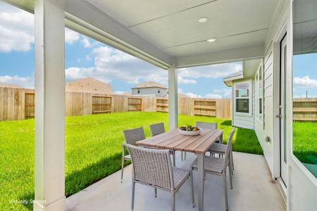 New construction Single-Family house 17303 Teddy Trace Dr, Waller, TX 77484 plan The Preston (C403) - image