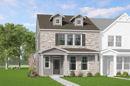 New construction Townhouse house 801 Winton Wy, Wake Forest, NC 27587 plan Paxton - image