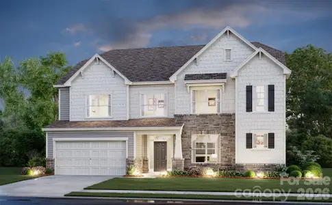 New construction Single-Family house 3517 Oasis Dr, Monroe, NC 28112 plan Townsend - image