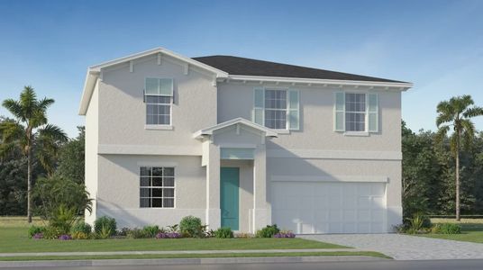 New construction Single-Family house 3437 Cedar Grove Dr, Fort Pierce, FL 34946 plan Providence - image