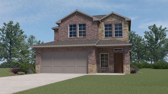 New construction Single-Family house 1263 Barkridge St, Crandall, TX 75114 X30F Florence- photo 0