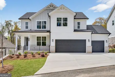 New construction Single-Family house 2528 Parkside Wy, Unit 03, Gainesville, GA 30507 plan Peachwood - image