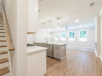 New construction Townhouse house 546 Feldspar Wy, Lawrenceville, GA 30043 - image 5