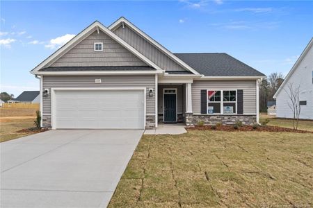 New construction Single-Family house 132 Michter St, Vass, NC 28394 - image