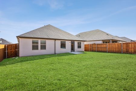 Flatwork in the Hadley home plan by Trophy Signature Homes – REPRESENTATIVE PHOTO