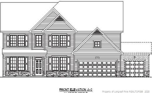 New construction Single-Family house 538 Pinnacle Ct, Raeford, NC 28376 plan Southport - image
