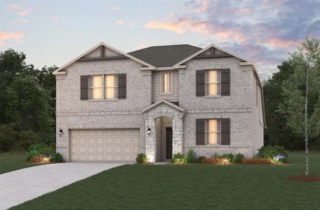 New construction Single-Family house 4313 Audobon Xing, Crandall, TX 75114 Rainier- photo 0