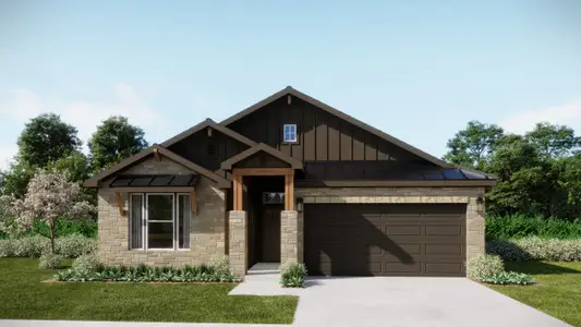 New construction Single-Family house 8810 Yellowcress Dr, Temple, TX 76502 plan Trinity - image