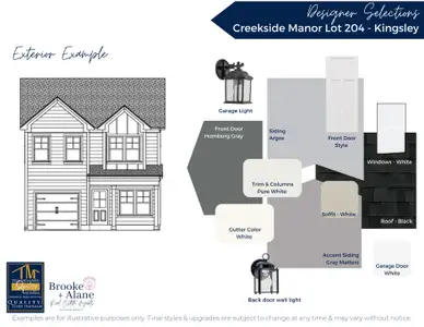 New construction Single-Family house 193 Morningside Dr, Thomaston, GA 30286 plan Kingsley ECO - image