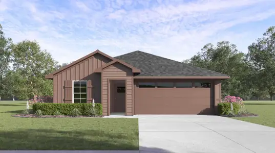 New construction Single-Family house 1949 Whirlaway Dr, Corpus Christi, TX 78417 plan Forest - image