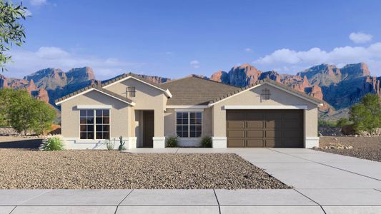 New construction Single-Family house 9416 North 178th Drive, Waddell, AZ 85355 - photo 0