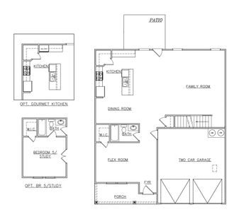 New construction Single-Family house 1620 Fuma Leaf Way, Mcdonough, GA 30253 Sinclair- photo 1 1