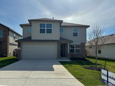 New construction Single-Family house 155 Kakapo Drive Drive, San Antonio, TX 78253 The Lombardi- photo 0