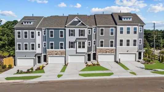 New construction Townhouse house 10918 Berry Woods Ln, Raleigh, NC 27617 plan Harlow - image
