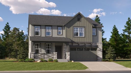 New construction Single-Family house 4186 Shirley Drive, Johnstown, CO 80534 Stonehaven- photo 0