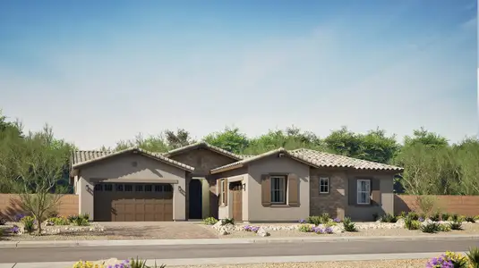 New construction Single-Family house 13220 W Sand Flower Dr, Peoria, AZ 85383 plan Easton Plan 6222 - image