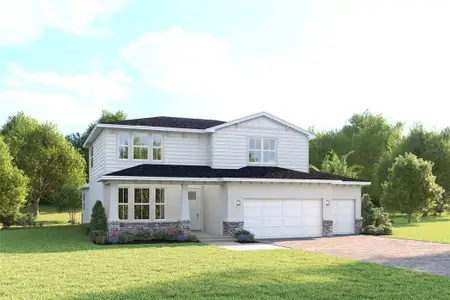 New construction Single-Family house 2114 Blue Heron Cir, Auburndale, FL 33823 - image