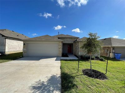 New construction Single-Family house 20229 Heinrich Ln, Manor, TX 78653 Denton- photo 0