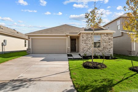 New construction Single-Family house 5142 Halite Valley, San Antonio, TX 78222 Eastland- photo 0