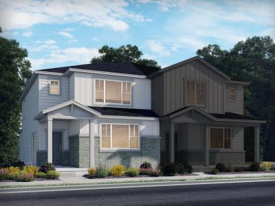 New construction Duplex house Thornton, CO 80602 plan The Eldora - image