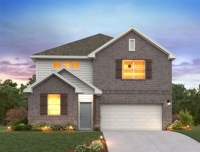 New construction Single-Family house 905 Palo Brea Loop, Hutto, TX 78634 Colton Homeplan- photo 0