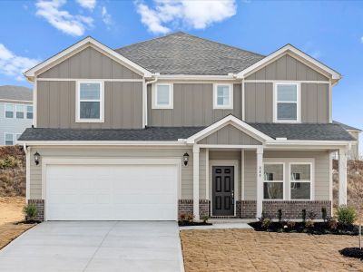 New construction Single-Family house 807 Burghley Cir, Greer, SC 29651 plan Johnson - image