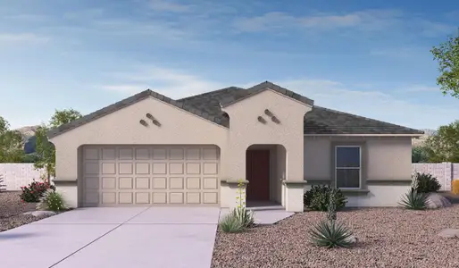 New construction Single-Family house 12238 E Rose Frances Dr, Vail, AZ 85641 plan Cali - A40I - image
