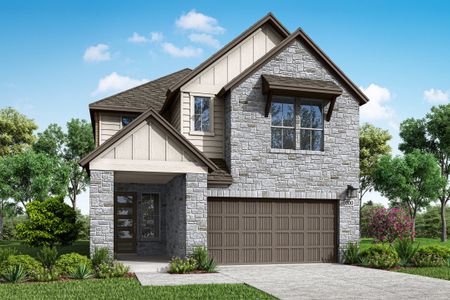 New construction Single-Family house 161 Grayson Elm Pass, Dripping Springs, TX 78620 plan Skyview - image