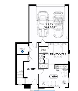 New construction Duplex house 1035 E Combs Rd, Queen Creek, AZ 85140 plan Arise - image