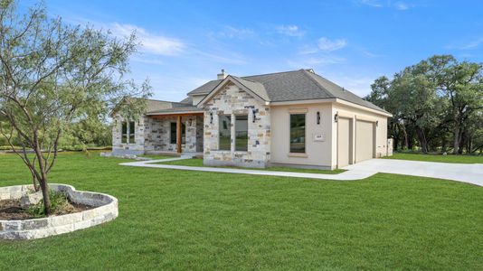 New construction Single-Family house 109 Lazy Oak Pl, Spicewood, TX 78669 plan Mulberry - image