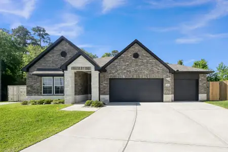 New construction Single-Family house 11696 Whirlaway Dr, Willis, TX 77318 plan Pinehurst - image