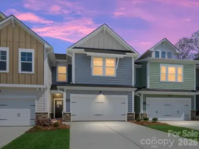 New construction Townhouse house 258 Alluvium Ln, Waxhaw, NC 28173 plan The Mecklenburg II - image