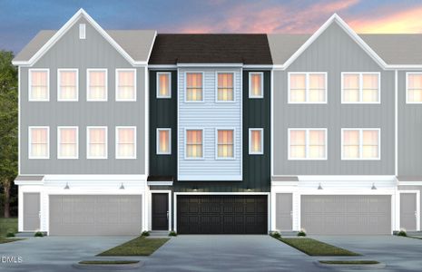 New construction Townhouse house 1006 Sparkling Water Wy, Durham, NC 27703 - image