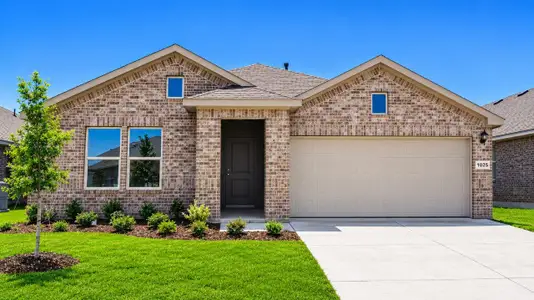 New construction Single-Family house 1025 Foxburg Dr, Fort Worth, TX 76131 plan Texas Cali - image