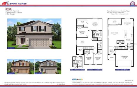 New construction Single-Family house 3626 Briarlynn Wy, St. Cloud, FL 34773 - image