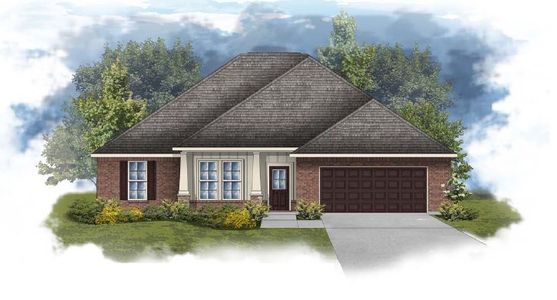 New construction Single-Family house 21 Constellation Ave, Freeport, FL 32439 plan Ionia III G - image