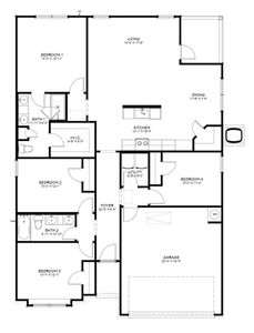 New construction Single-Family house 1619 Bear Grass Ridge Rd, Temple, TX 76501 plan Medina - image 3
