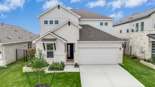 New construction Single-Family house 105 Cintilar St, Liberty Hill, TX 78642 plan Pleasanton - image